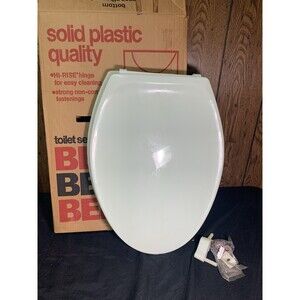 Vintage American Standard Honeydew Green Beneke NEW Toilet Seat Plastic